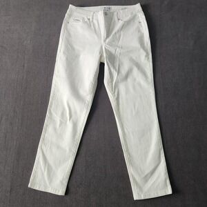 Nine West Jeans Womens Size 4 Gramercy Crop Pants White